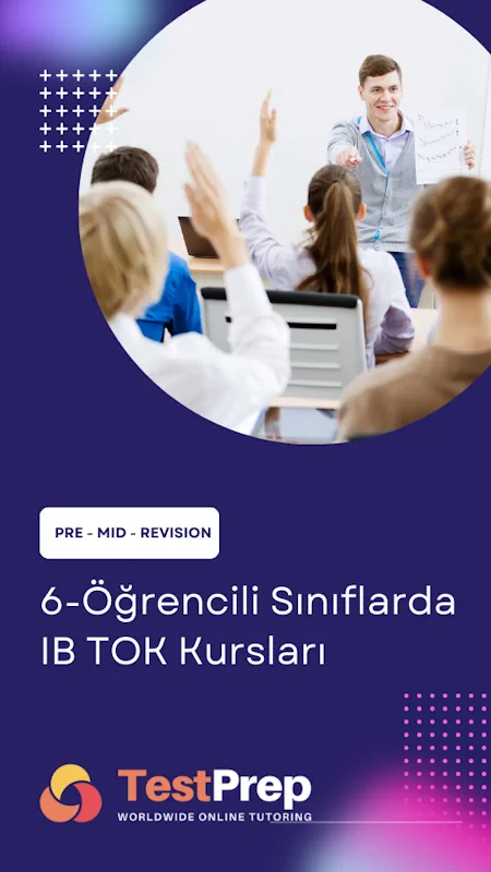 IB TOK Kursları %40 Daha Uygun Fiyatlarıyla Sizi 6-Öğrencili Online Sınıflarda IB'ye Hazırlıyor
